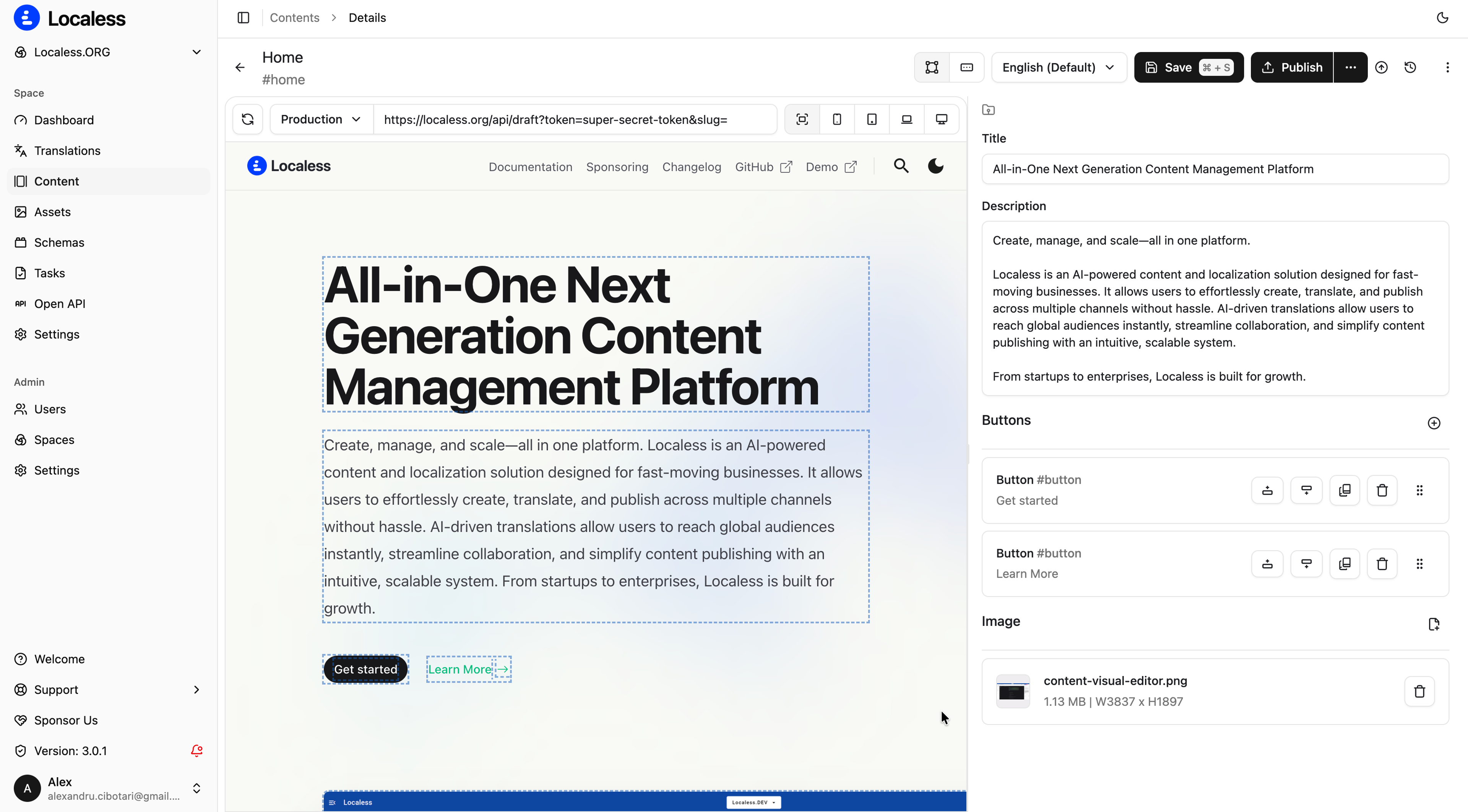 App screenshot